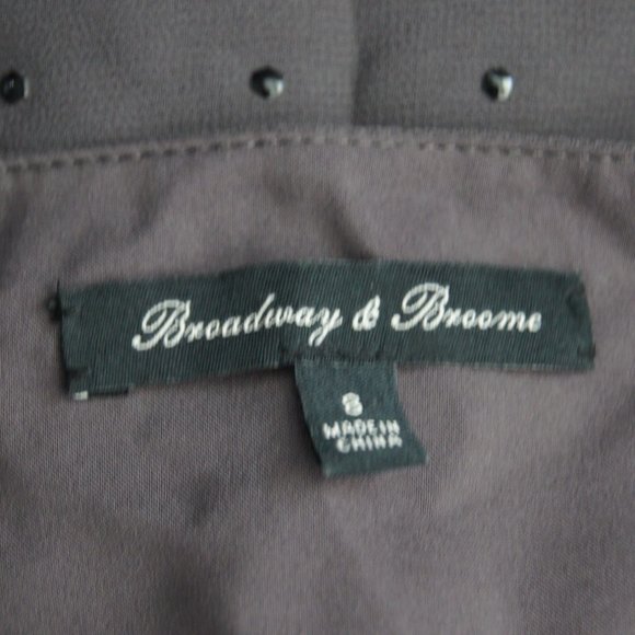 Broadway & Broome (Madewell) Gray Spaghetti Strap Dress Size 8 - Picture 7 of 7